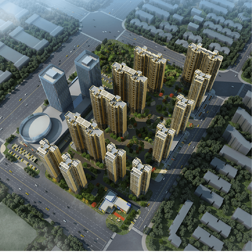 中国武汉清能清江锦城K8地块门窗工程